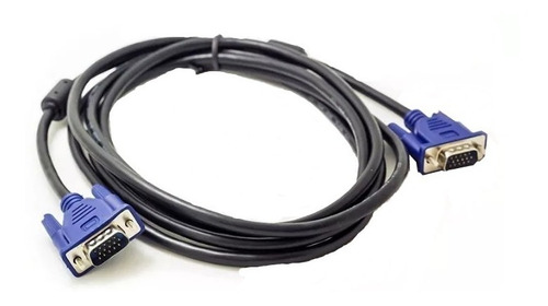 Cable Vga M - M Proyector Monitor Nucleos De Ferrita 10mts