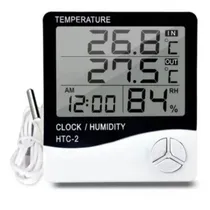 Comprar Termohigrómetro Digital Htc-2: Higrometro Termometro Y Reloj