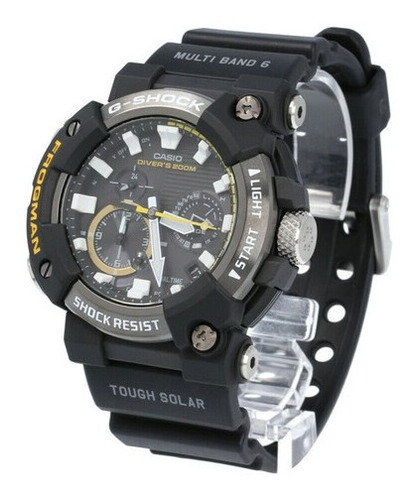 Relógio Casio G-shock Masculino Gwf-a1000-1adr+ E Cor Da Correia Preto Cor Do Bisel Preto Cor Do Fundo Preto