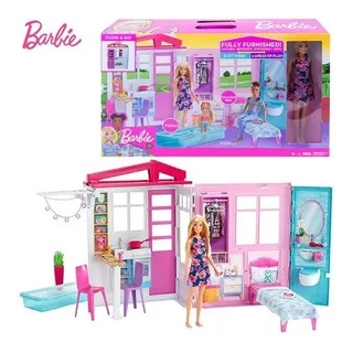 Casa Glam Barbie Amoblada / Mattel (100% Original)