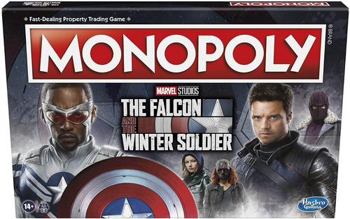 Juego Monopoly Marvel The Falcon And The Winter Soldier