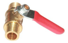 Llave De Paso 1/4npt Para Compresor 