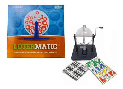 Lotermatic Bingo Loteria Bolillero Habano Envio Casa Valente