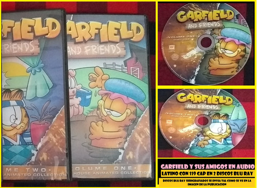 Garfield Y Sus Amigos En Latino Completa Para Blu Ray