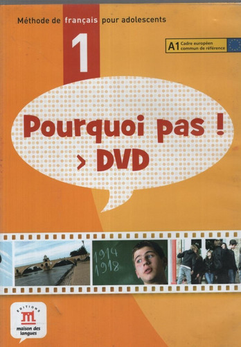 Pourquoi Pas! 1 (formato Dvd), De No Aplica. Editorial Difusion, Tapa Tapa Blanda En Francés, 2009