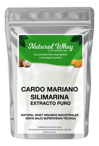 Cardo Mariano Silimarina Usp 250 Gr