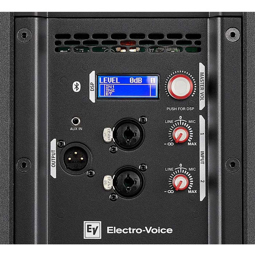 Monitor de palco Electro-Voice ZLX-12BT portátil com bluetooth black 100V/240V