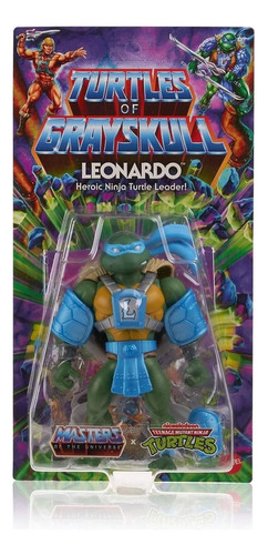 Mattel Motu Origins Turtles Of Grayskull Leonardo