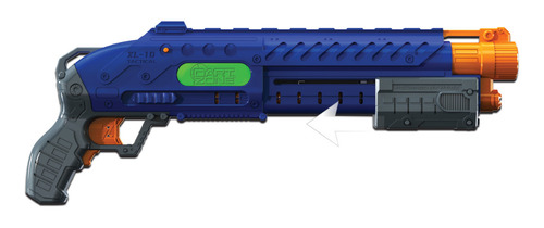 Dart Zone 61089 Escopeta Pistola Liberator 53cm 10 Tiro Arma