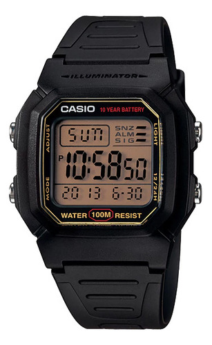 Relógio Casio Digital W800hg-9av