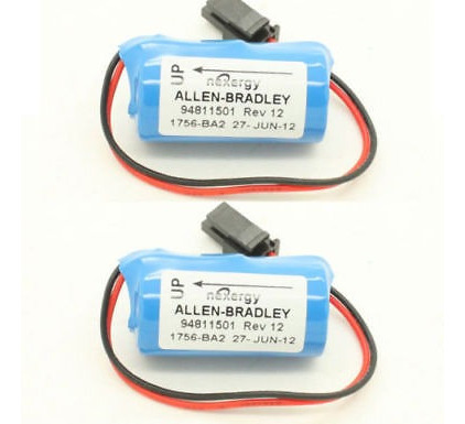 2pcs 3.0v Batería Del Plc De Allen Bradley B1 1745 1747-ba 1