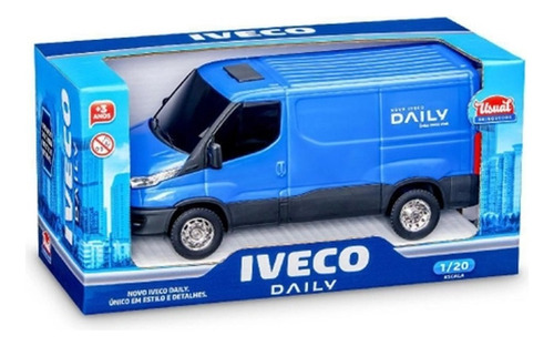 Camioneta Furgon Utilitario Iveco Daily Vehiculo Juguete 