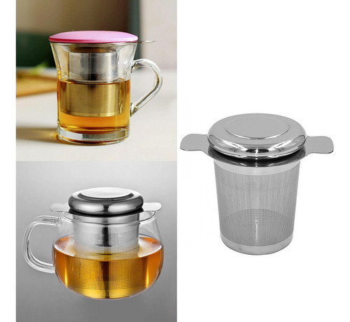 Infusor De Chá De Aço Inoxidável Com Especiarias Embeber