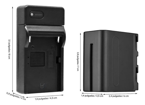 Cargador de batería Sony Cybershot Dsc-R1 DSC-F717 DSC-S70