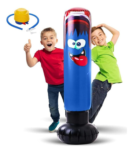 Saco De Boxeo Inflable Para Niños