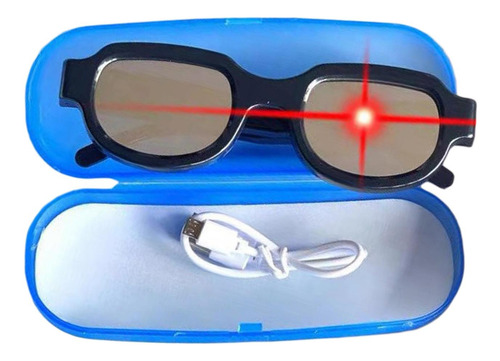 Gafas Led Gafas Luminosas Efecto De Color Rojo Gafas Para