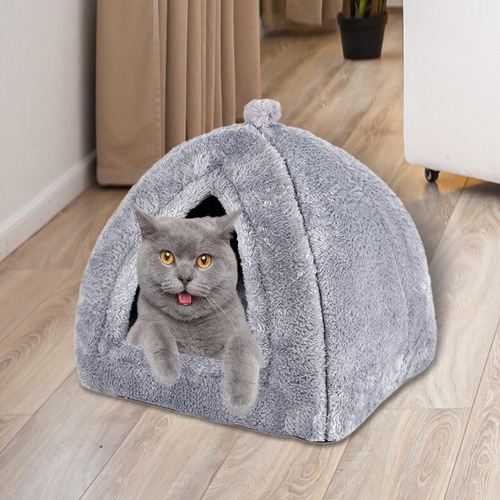 Cama Para Gatos, Cojín Cálido Para Dormir, Casa Para