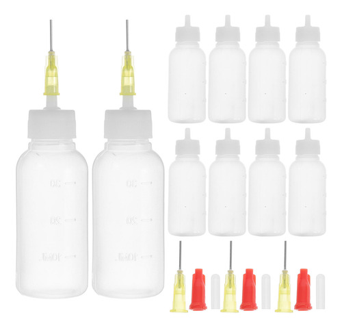 Botellas De Precisión Para Apretar Con Pegamento De Punta Fi