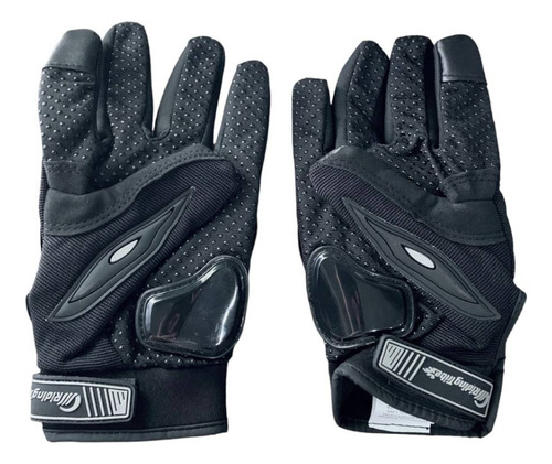 Guantes Negro Touch Phoenix De Motociclistas Alta Calidad Talla G