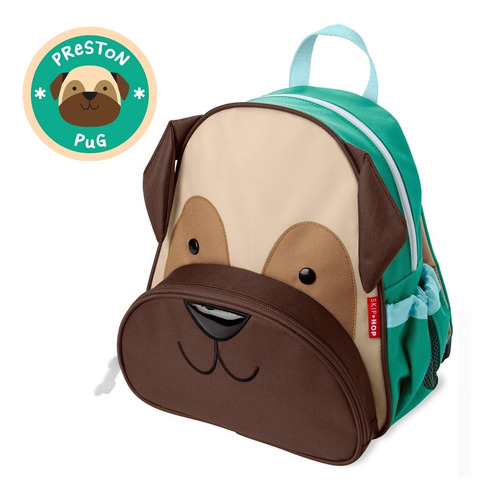 Mochila Skip Hop Zoo Original Cachorro Pug Novo Infantil