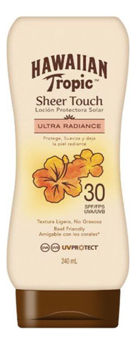 Hawaiian Tropic Lotion Fps 30 Protetor Solar Corporal 240ml