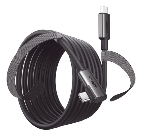 Cable Usb-c-usb-c 5m Carga Rápida Nylon Trenzado