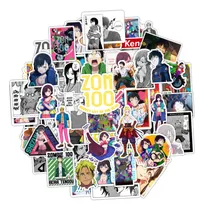 Comprar Pack 50 Stickers Adhesivo Anime Zom 100 Bucket List Of Dead