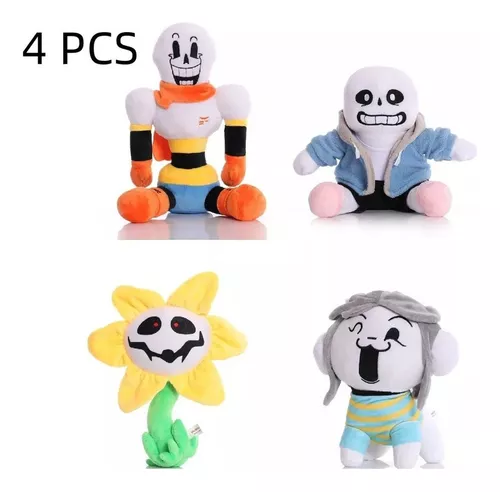 Peluche Epic Sans. Todas las partes de la ropa de la muñeca 