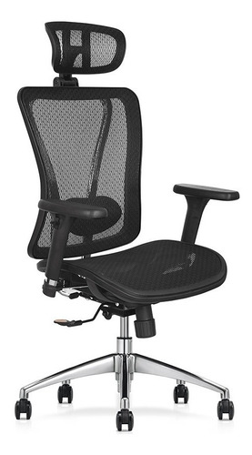 Imagen 3 de 10 de Silla Giratoria Ergonómica Para Oficina Londres_decoficina