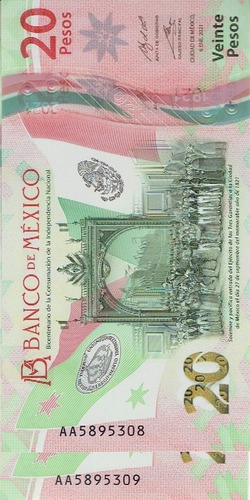 Billetes Consecutivos De $20 Serie Aa