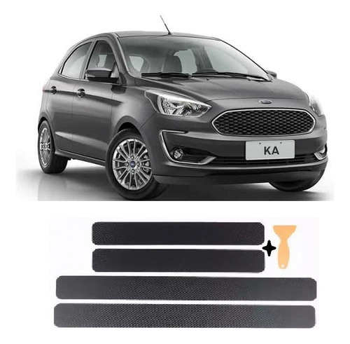 Accesorio Tuning Cubre Zócalos Carbono Ford Ka Kenny 