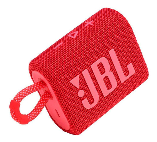 Caixa De Som Jbl Portátil À Prova D'água Bluetooth Red Go3