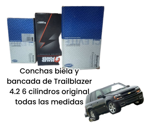 Concha De Biela Y Bancada De Trailblazer 4.2 