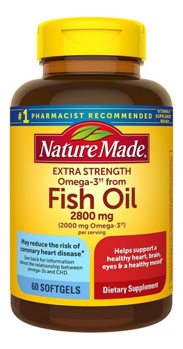 Fish Oil Omega 3 2800mg - Unidad a $1583