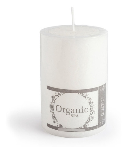 Velas De Cera Aromáticas Decorativas Organic Spa Gardenia