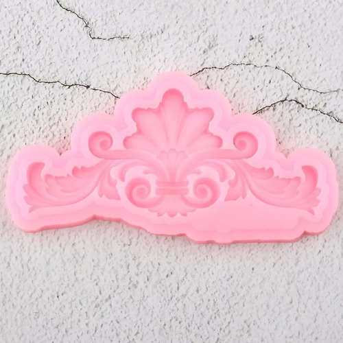 Imagem 3 de 6 de Combo Molde De Silicone 2 Arabesco P/ Confeitaria E Biscuit.