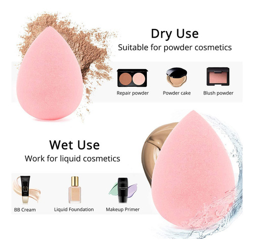 Esponja De Maquillaje, Juego De Licuadora De Belleza, Esponj
