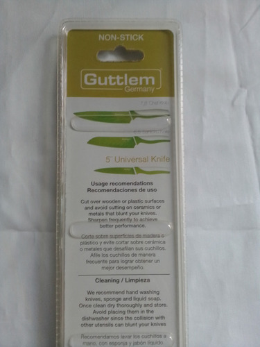 Cuchillo Guttlem Universal Antiadherente 12.5 Cms
