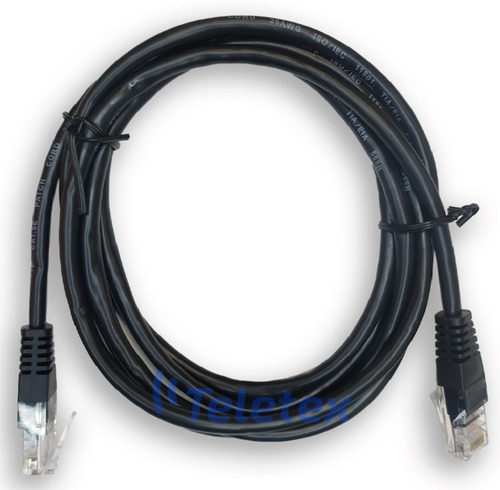 Cable De Red Utp 2,4 Metros Rj45 Cat 5e Patch Cord Ethernet