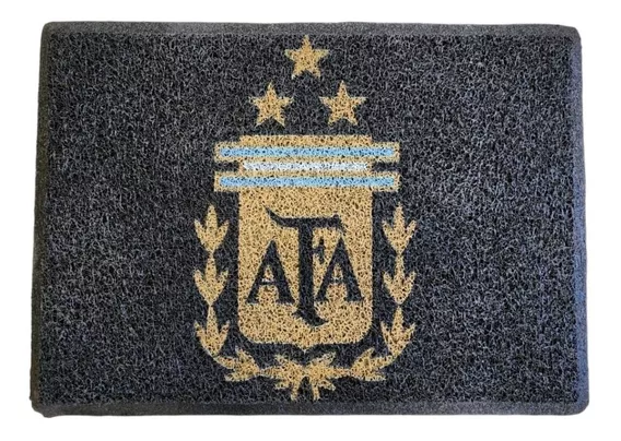 Felpudo Tapete Escudo Afa 3 Estrellas Argentina Campeon