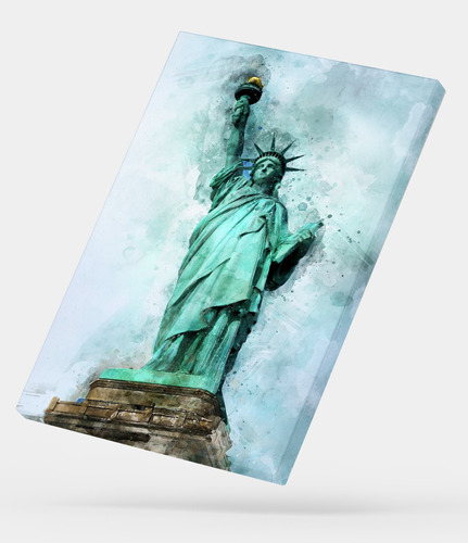 Cuadro Impresión Digital Lienzo: N.y. Estatua De La Libertad