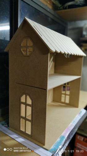 Casita De Muñecas Barbie En Fibrofacil