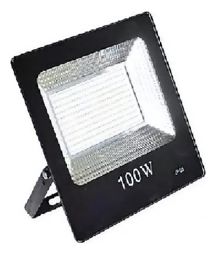 Foco Reflector Led 100 Watts Ip66 Color de la carcasa Negro