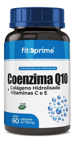 Coenzima Q10 + Colágeno Hidrolisado Vitaminas C E E
