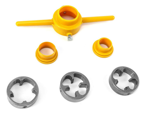 Juego De Troqueles Npt Para Hacer Roscas De Pvc, Tubo Redond