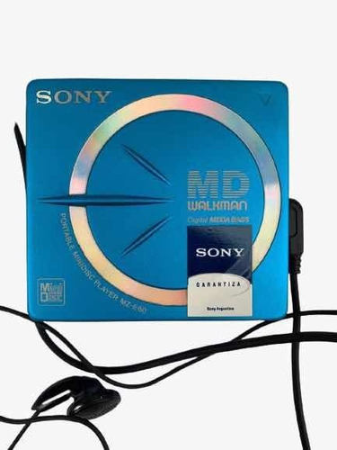 Minidisc Portátil Sony Mz-e60 Poco Uso Impecable!!!