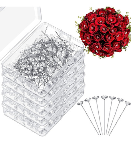 Yuxung 1000 Pcs Corsage Boutonniere Pins De 1,5 Pulgadas Pin