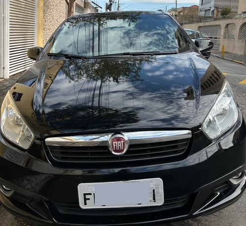 Imagem 10 de 13 de Grand Siena Attractive 1.4 Flex 2014 Preta Completo Confira