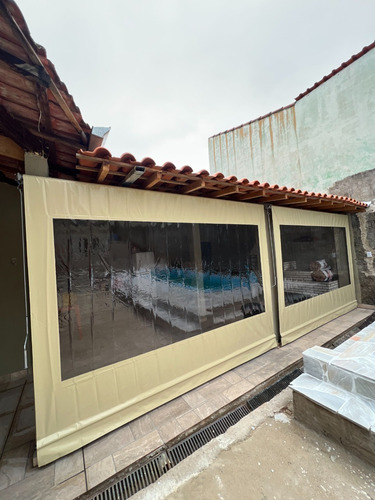 Toldo Sob Medida Completo Com Os Tubos 3,07x1,90