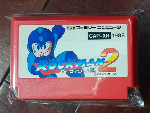 Juego Nintendo Famicom Rockman 2 Orig Jap. Impecable (Usado)